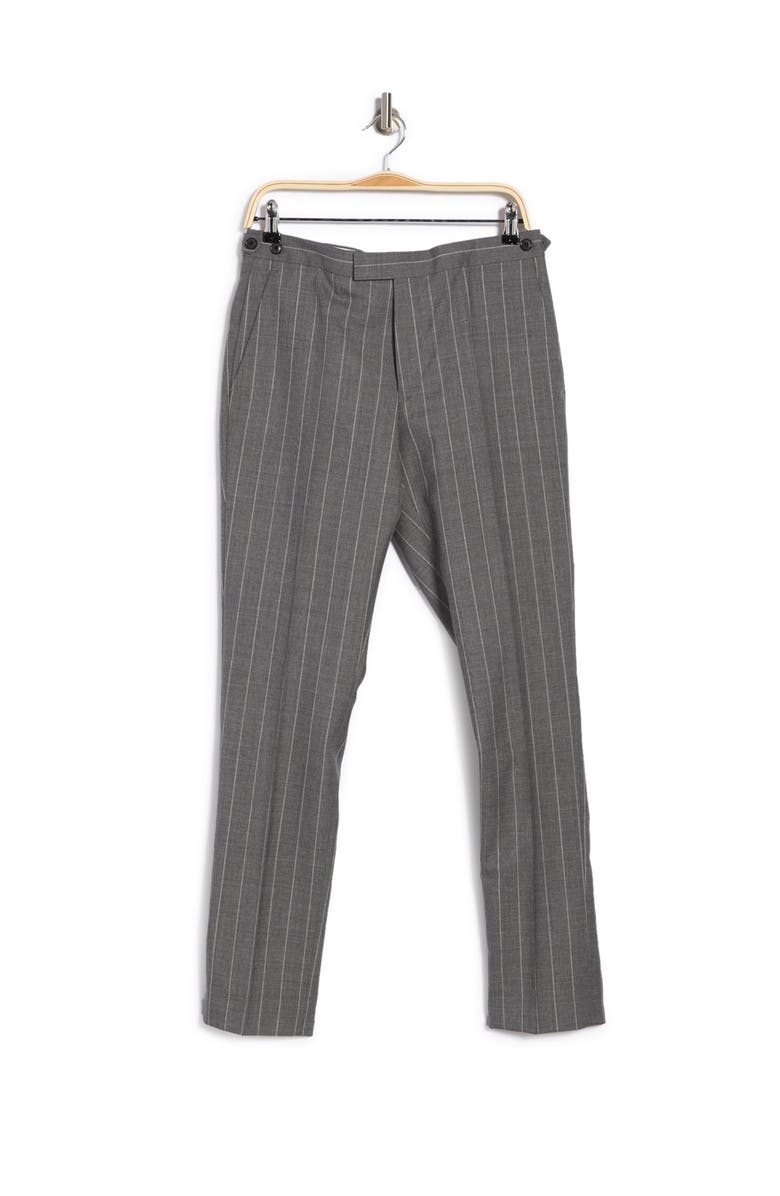 Reiss Tijuana Pinstripe Slim Trousers, Alternate, color,