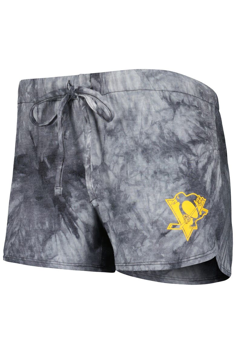 Women's Concepts Sport  Charcoal Pittsburgh Penguins Billboard Tank Top & Shorts Sleep Set, Alternate, color, Charcoal