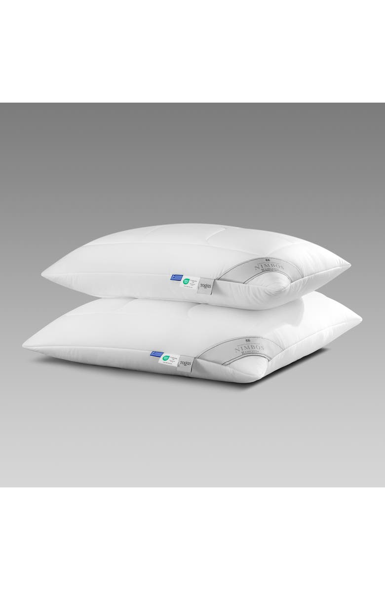 Togas Nimbos Pillow, Alternate, color, White
