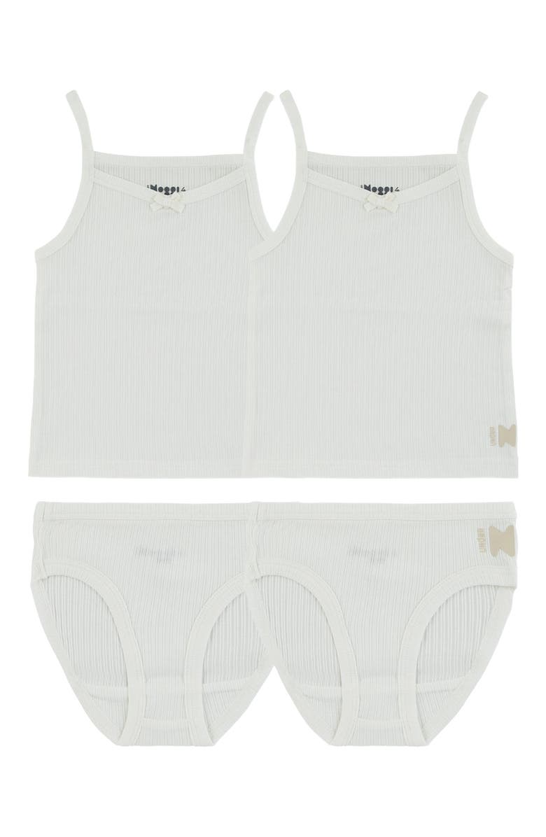NoggiWear Ribbed Loungewear Set, Main, color, Off-White