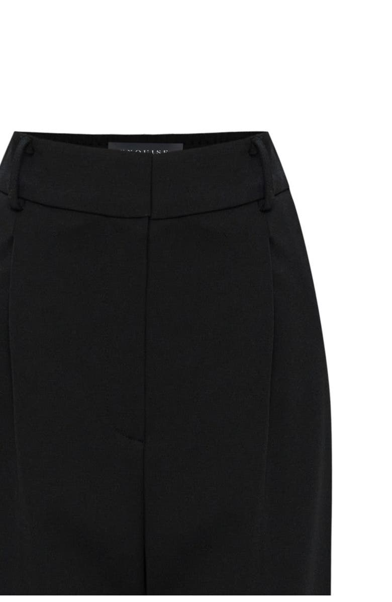 Exquise Wide Leg Pants, Alternate, color, Black