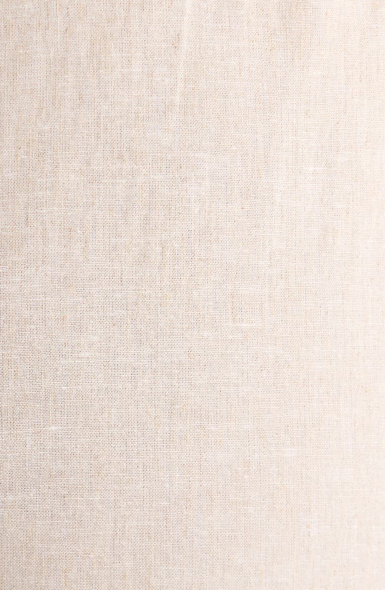 Caslon<sup>®</sup> Linen Blend Drawstring Shorts, Alternate, color, Flax