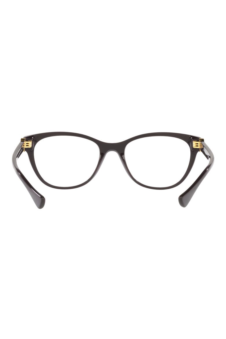 53mm Cat Eye Optical Glasses, Alternate, color, PLUM