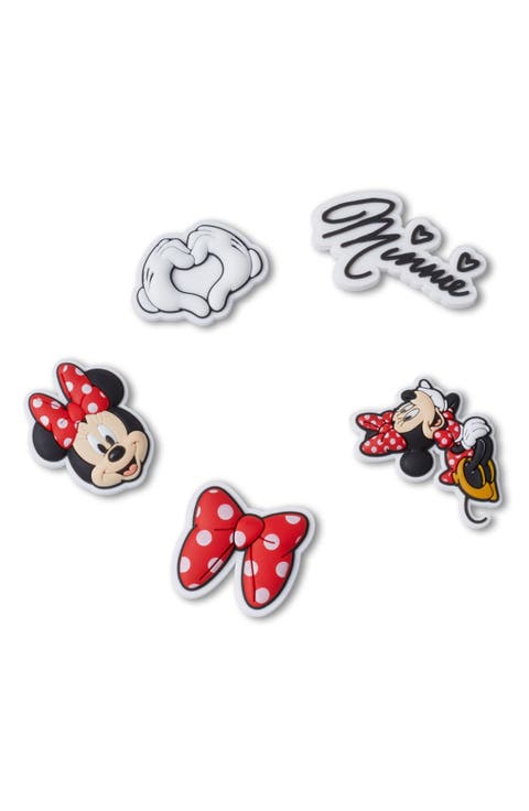 Assorted 5-Pack Minnie Mouse Jibbitz™ Shoe Charms