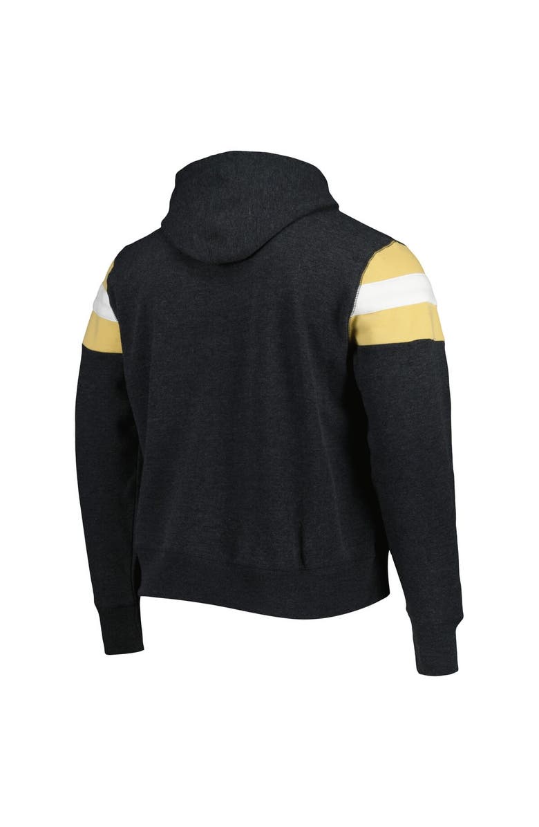 '47 Men's '47 Black New Orleans Saints Legacy Premier Nico Pullover Hoodie, Alternate, color, Black