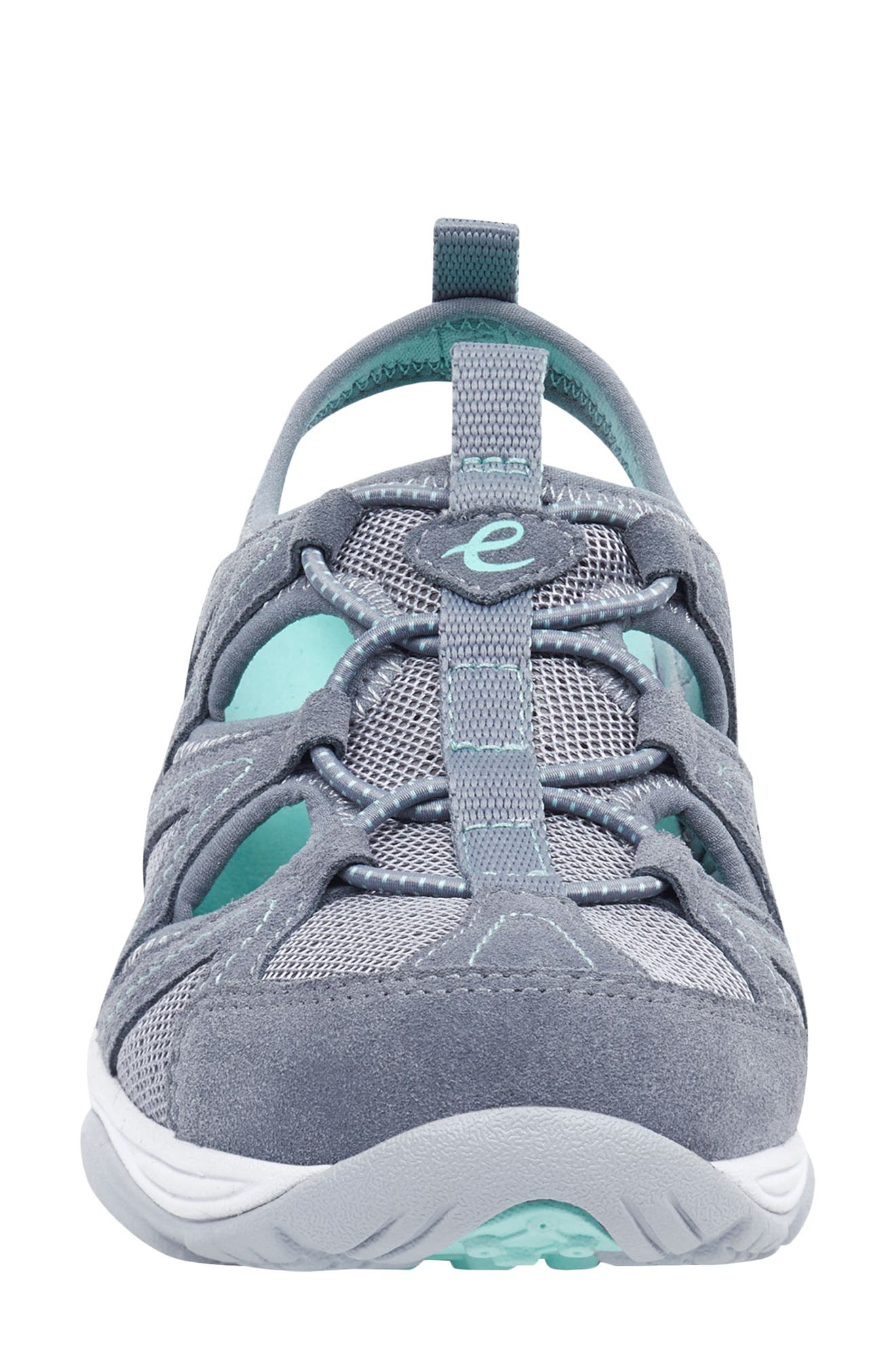 Easy Spirit Earthen Walking Sneaker, Alternate, color, Grey Multi Suede