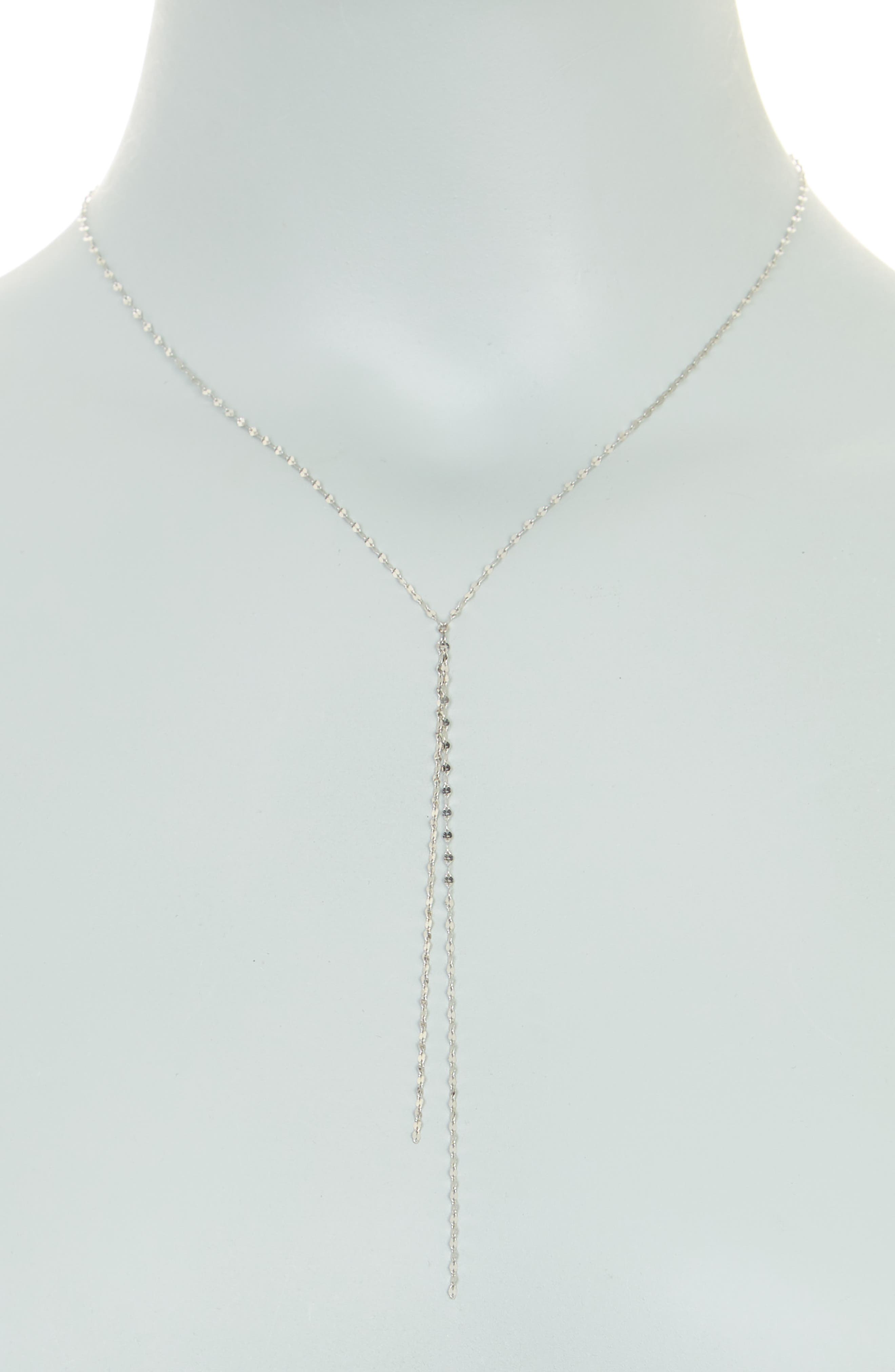 LANA Petite Blake 14K Gold Lariat Necklace | Nordstromrack