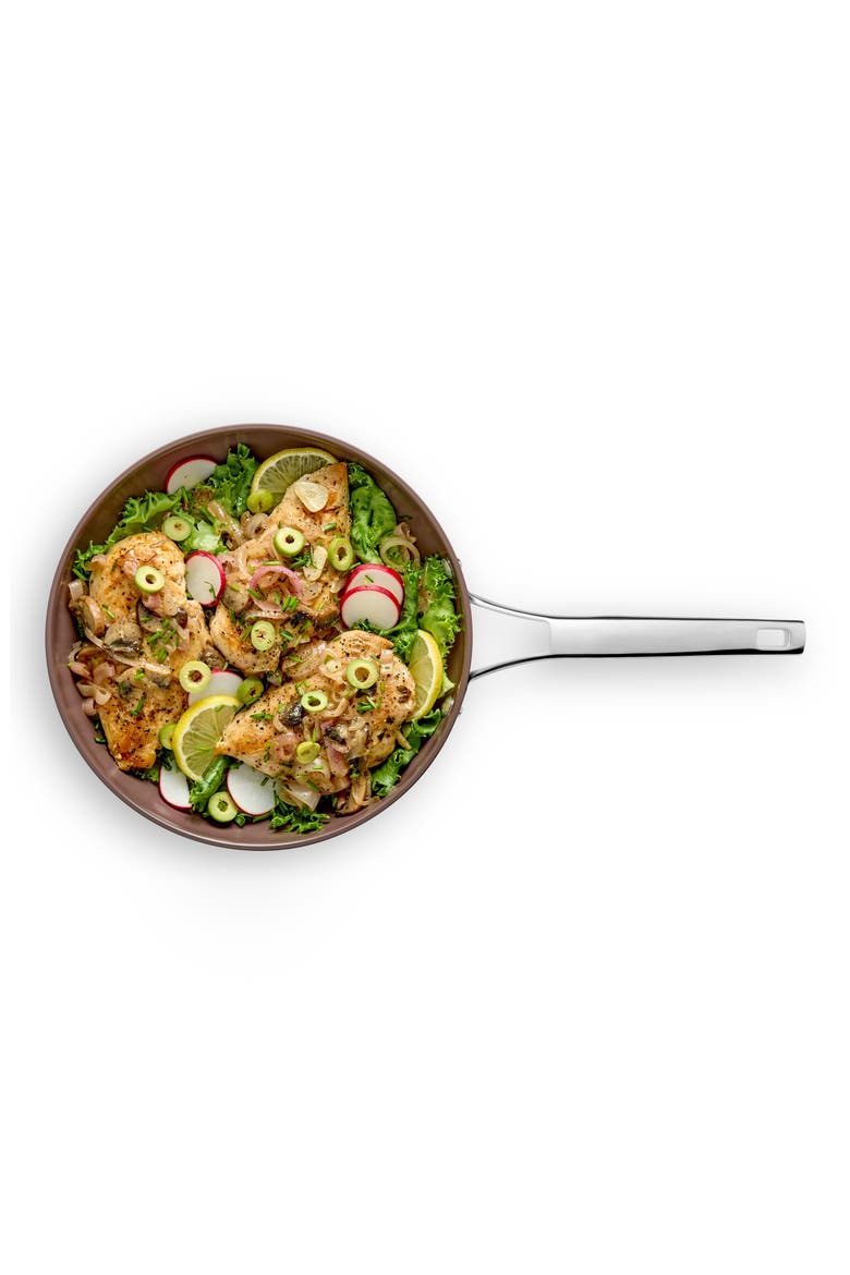 Premier Ceramic Nonstick 10-Inch Fry Pan, Alternate, color, FOND