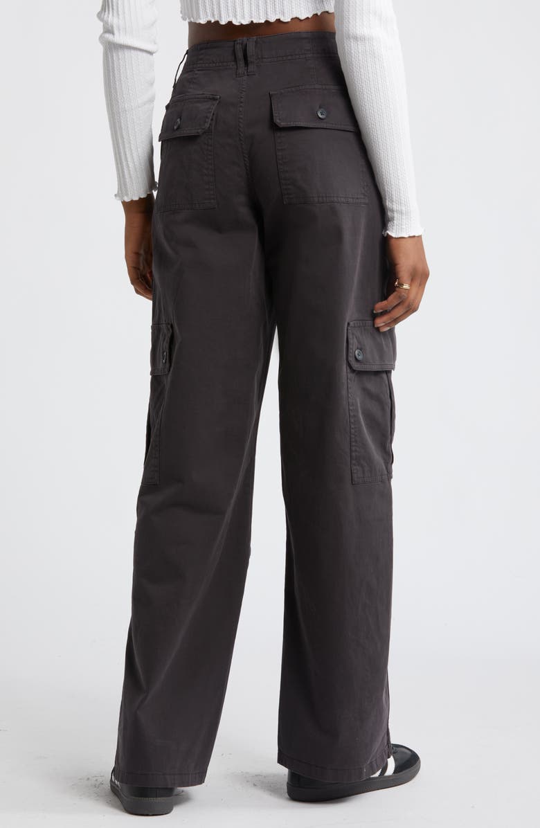 BP. Twill Wide Leg Cargo Pants, Alternate, color, 