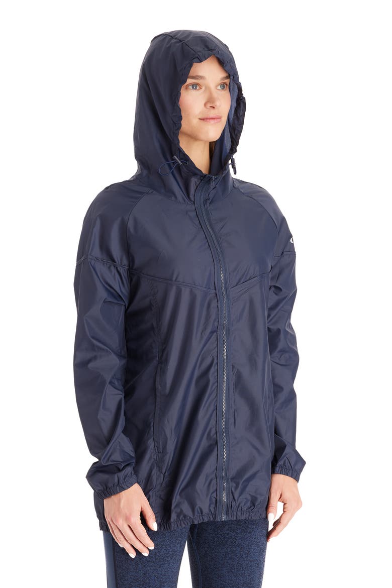 Waterproof 3-in-1 Maternity Windbreaker, Alternate, color, NAVY