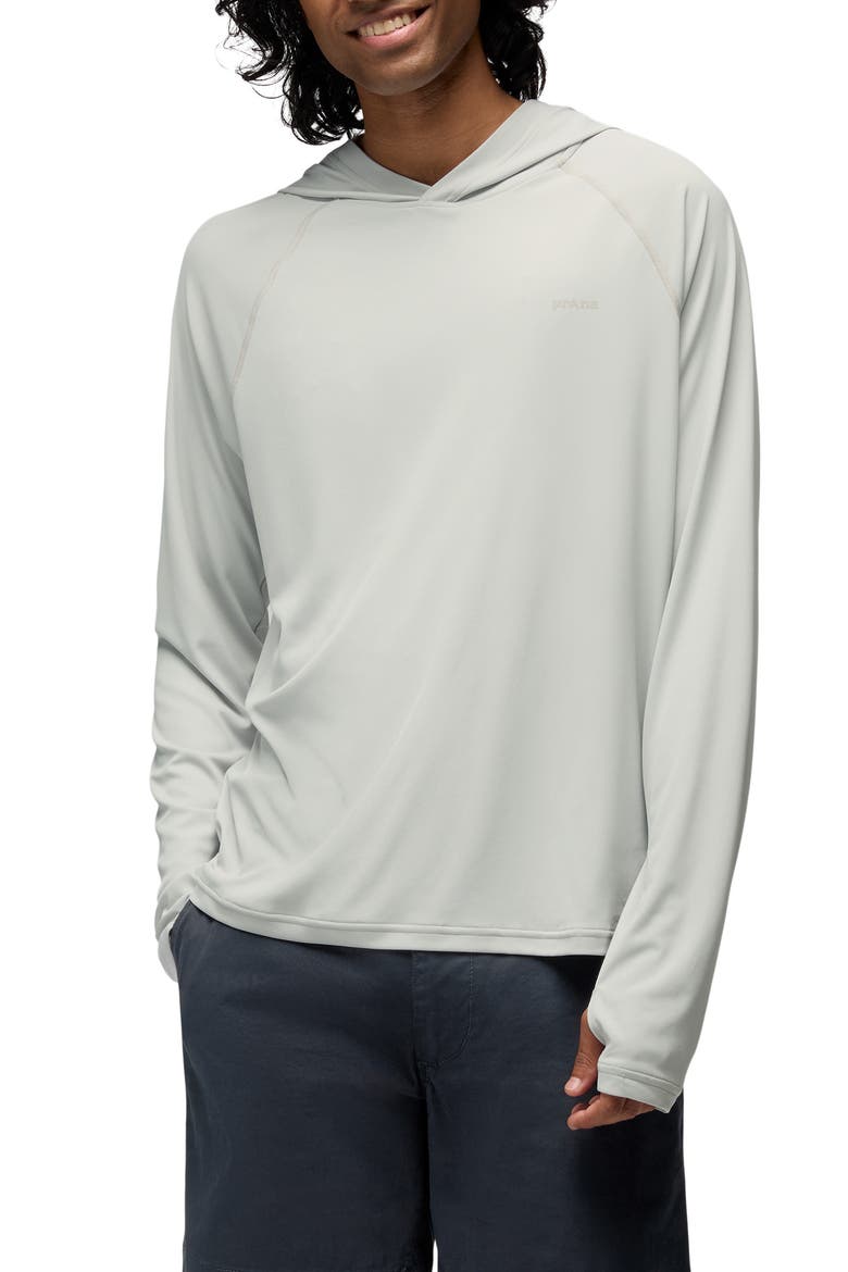 Sol Shade Long Sleeve Performance Hoodie, Main, color, RIVER ROCK