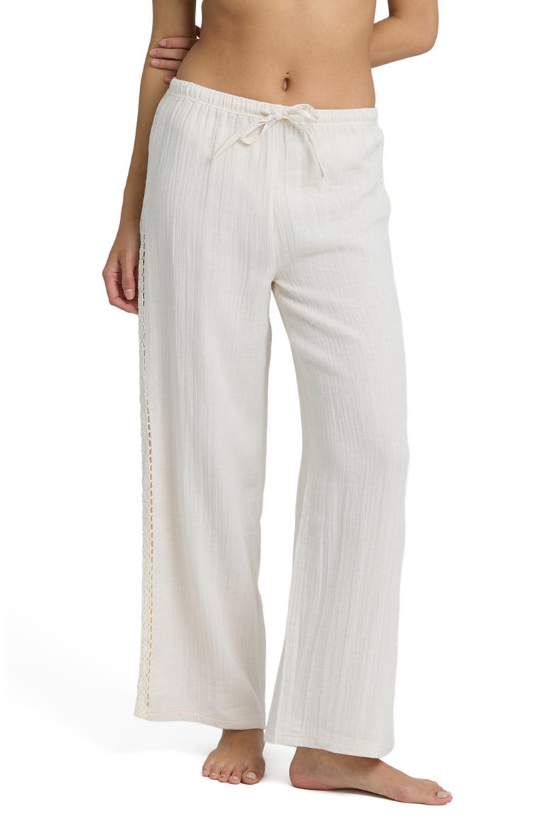 Feelin Fine Cover-Up Pants, Main, color, WHITE CAP