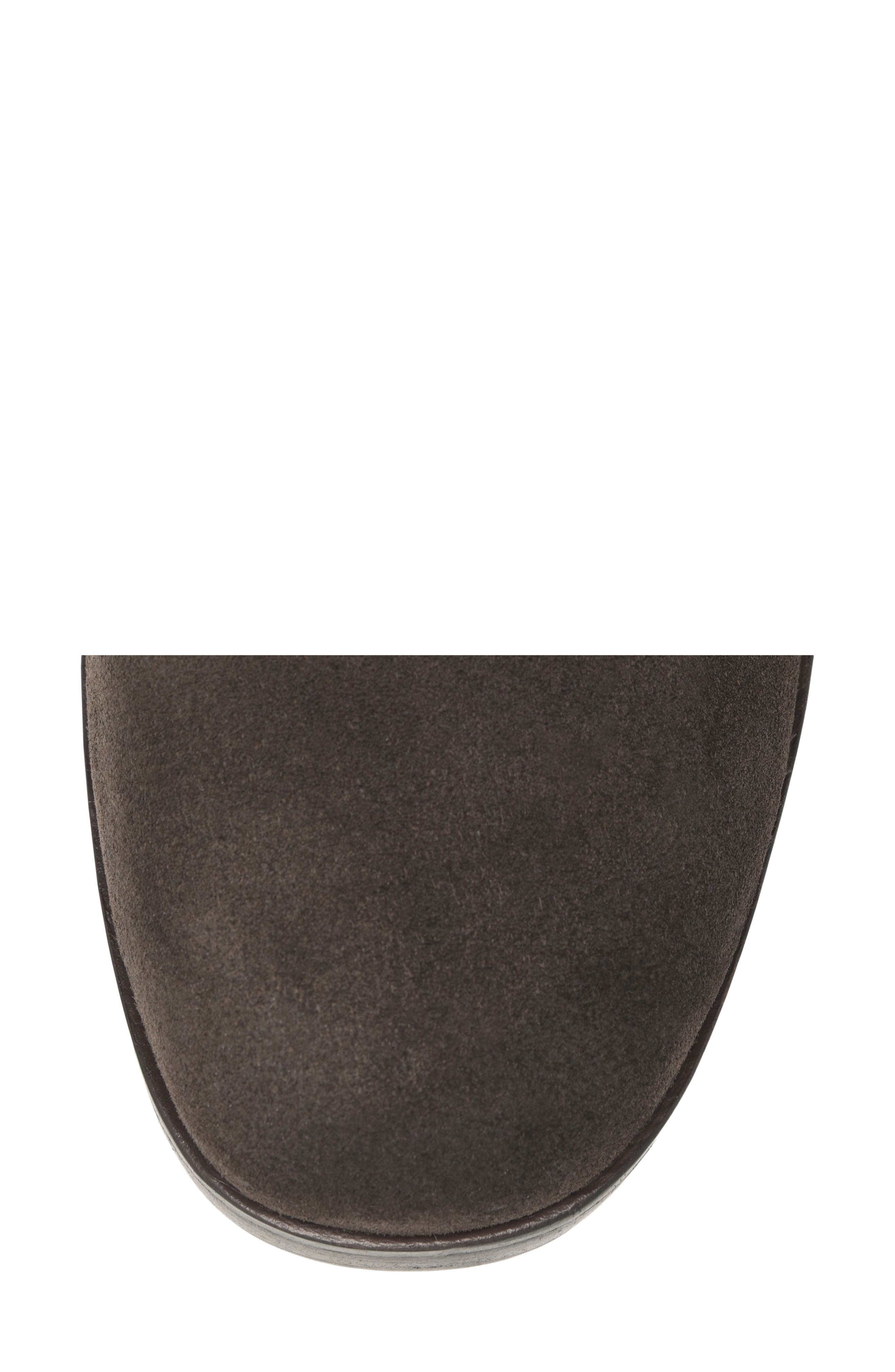 Kendall Leather Bootie, Alternate, color, LINCE DARK BROWN