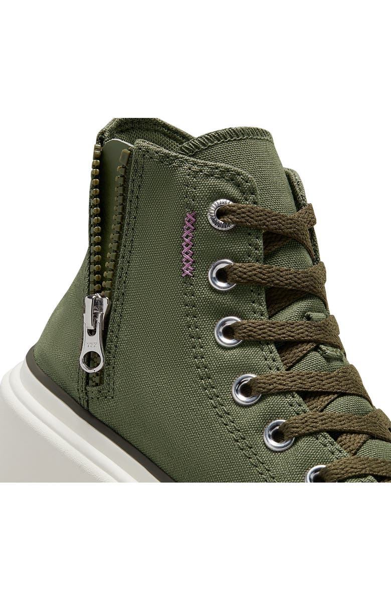 Converse Kids' Chuck Taylor<sup>®</sup> All Star<sup>®</sup> Lugged High Top Sneaker, Alternate, color,