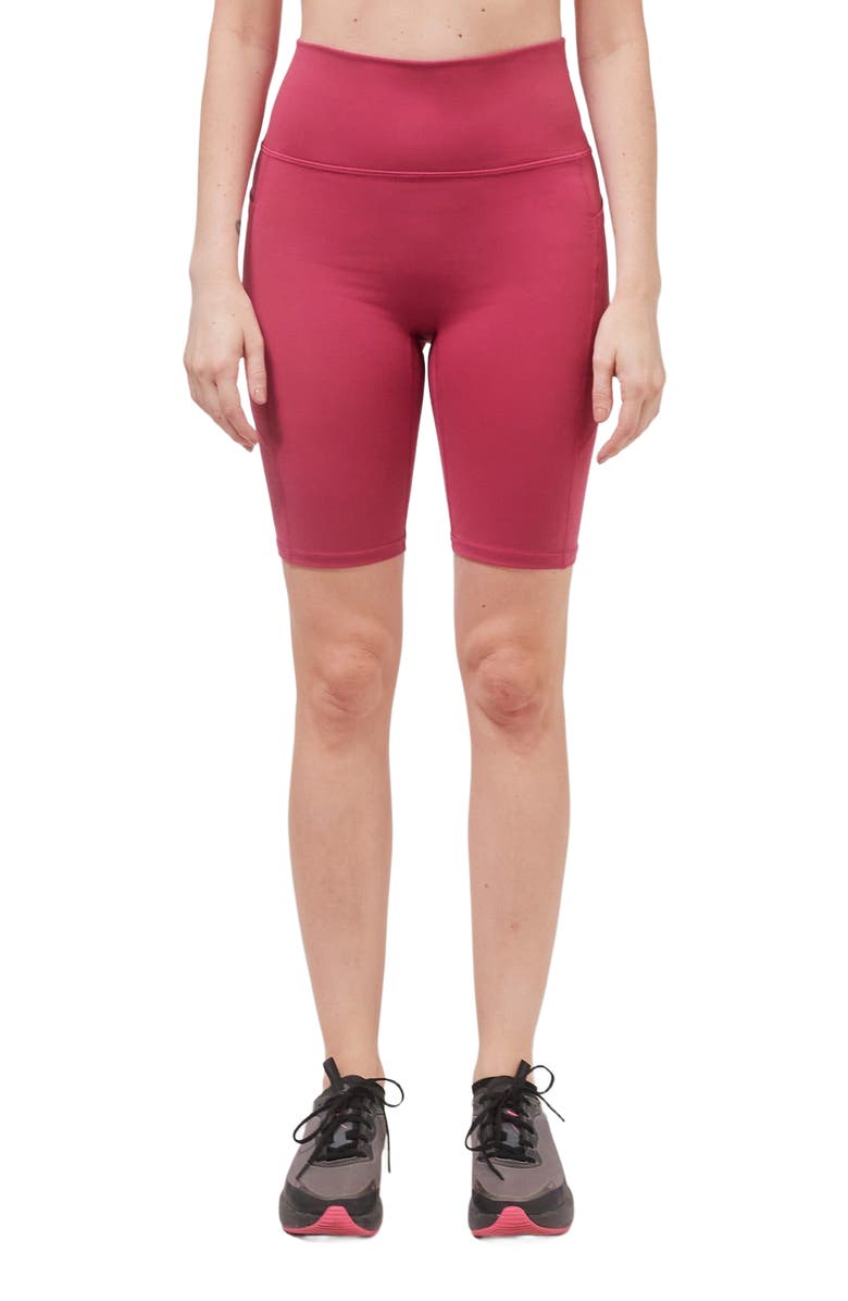 Rebody Active Making Moves Cloudlux Pocket Biker Shorts 8.5", Alternate, color, Fuschia