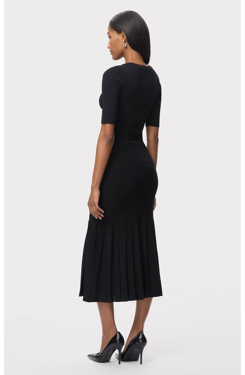 Herve Leger The Demi Dress, Alternate, color, Black