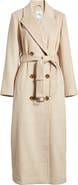 Sam Edelman Double Breasted Twill Coat