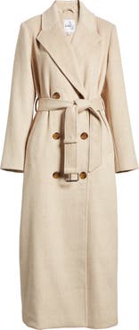 Sam Edelman Double Breasted Twill Coat