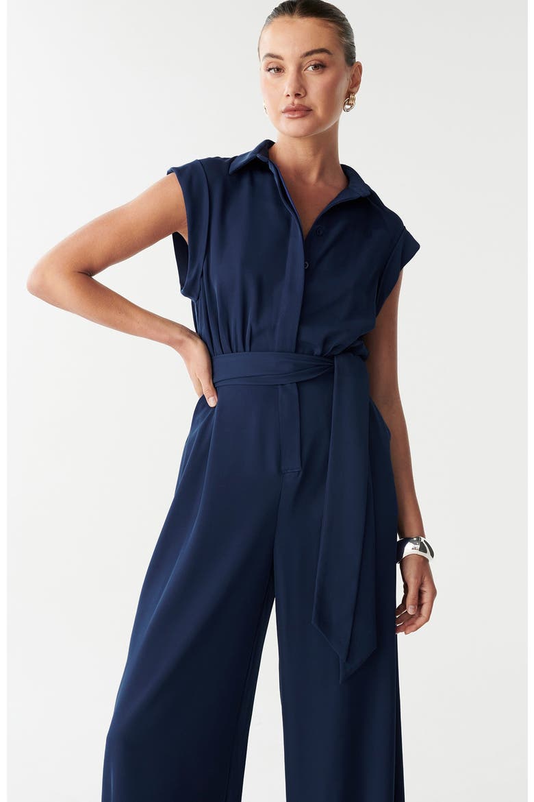 Kobe Jumpsuit, Alternate, color, Navy Blue
