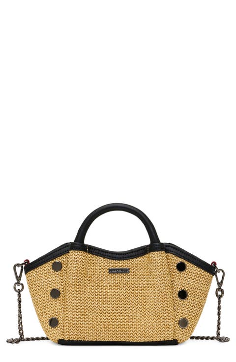 Mini Paul Leather Top Handle Bag