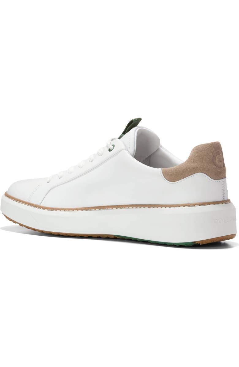Cole Haan GrandPro Topspin Waterproof Golf Shoe, Alternate, color, Optic White/ Myrtle