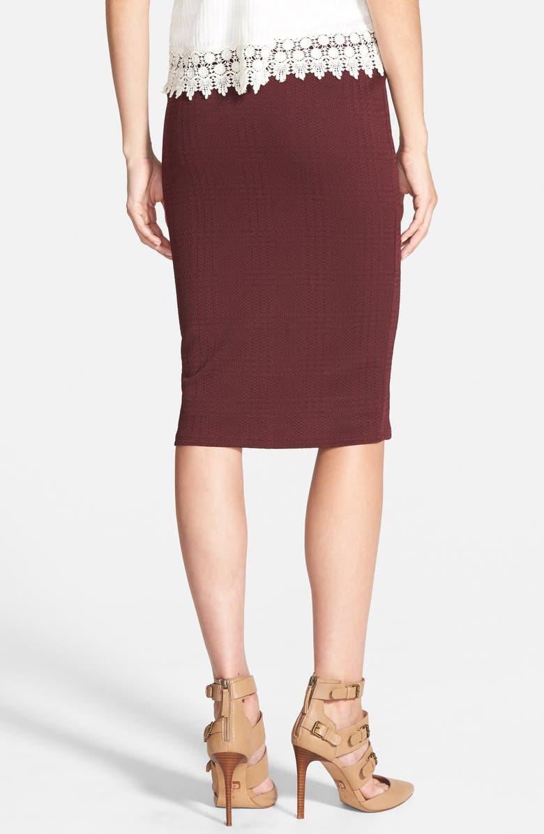 Leith Textured Tube Skirt, Alternate, color, 