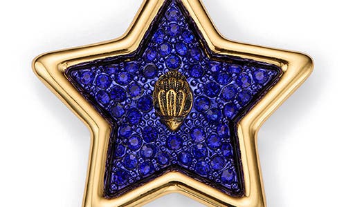 Kurt Geiger London Star Drop Earrings In Blue