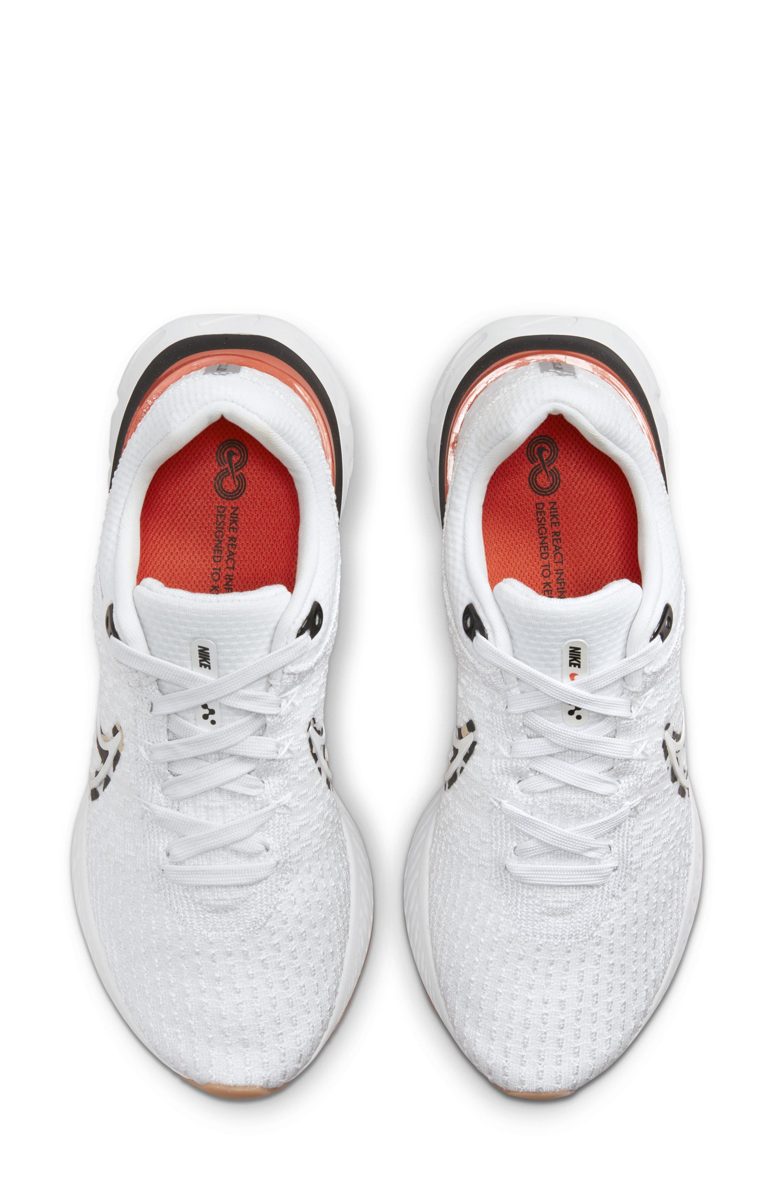 Nike React Infinity Run Flyknit 3 Running Shoe, Alternate, color, 