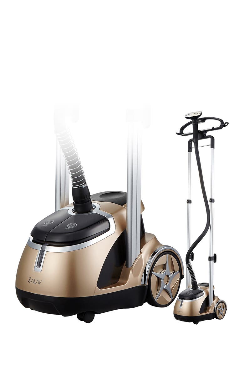 SALAV Gold Professional Dual Bar Garment Steamer, Alternate, color,