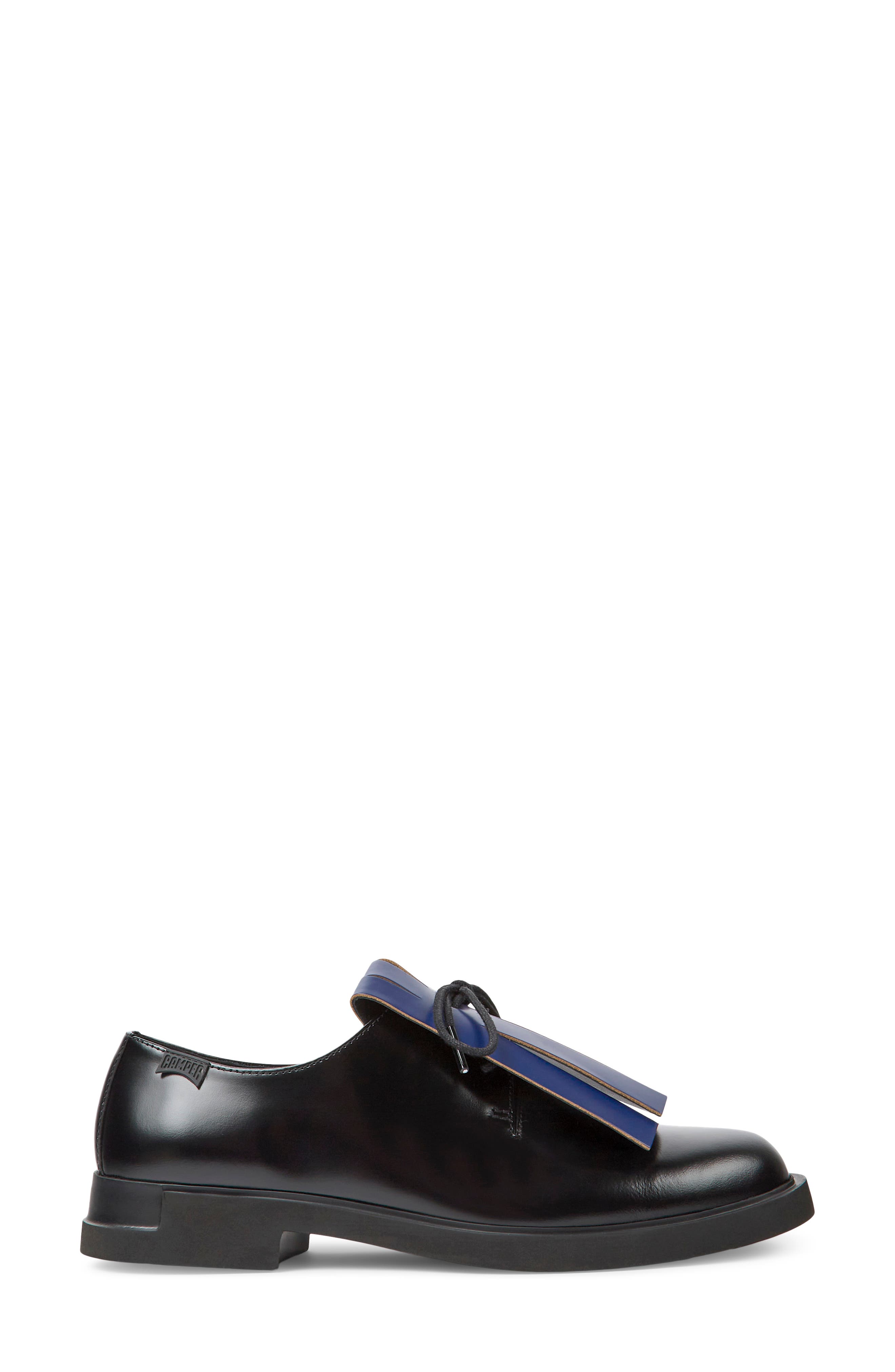 Iman Fringe Oxford, Alternate, color, BLACK