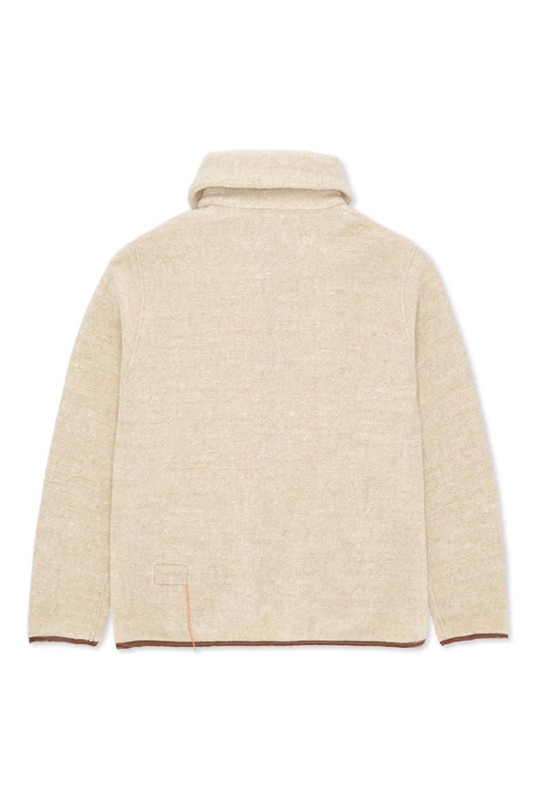 Teddy Cashmere Silk Jacket, Alternate, color, Cream