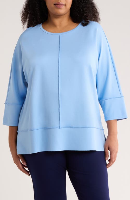 Jones New York Dolman Sleeve Top In Blue