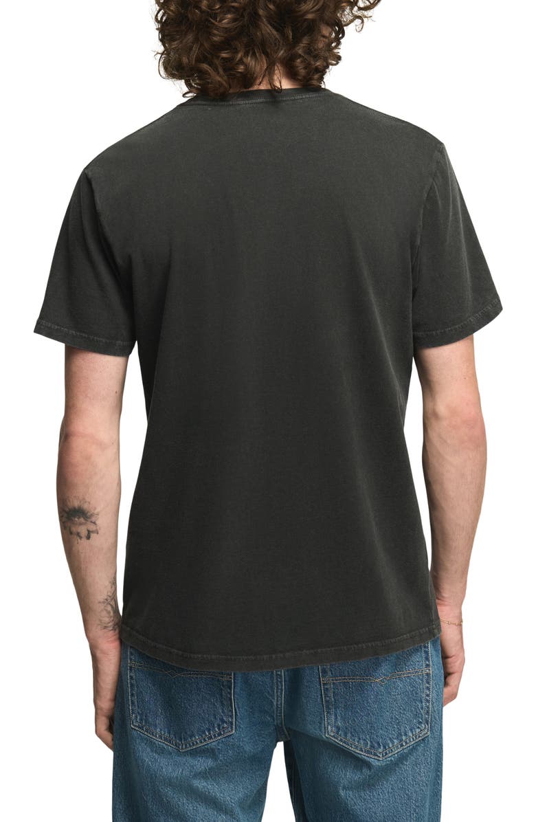 Lucky Brand Rolling Stones Grrr Cotton Graphic T-Shirt, Alternate, color, Jet Black
