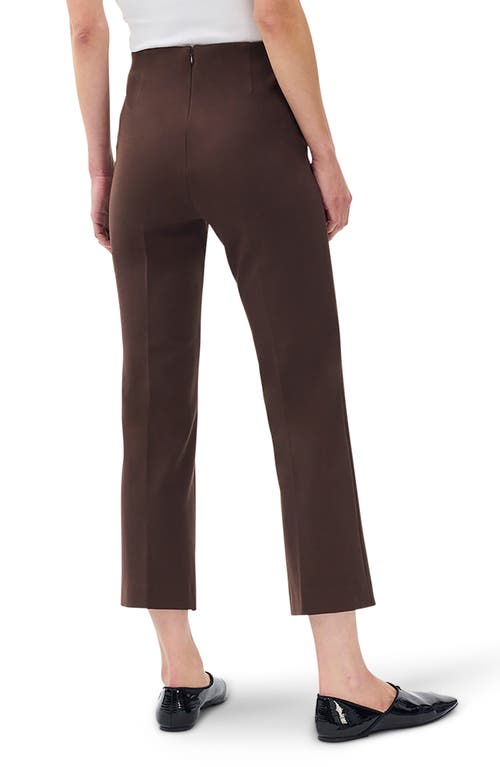 Rag & Bone Irina Ponte Kick Flare Pants In Brown