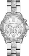 Michael Kors Brynn Crystal Quartz Chronograph Bracelet Watch, 40mm