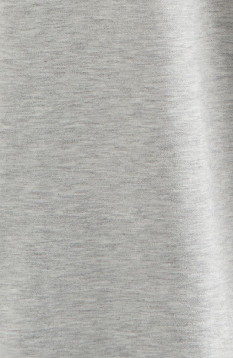 Zella Girl Kids' Step Up Wide Leg Fleece Pants, Alternate, color, Grey Light Heather