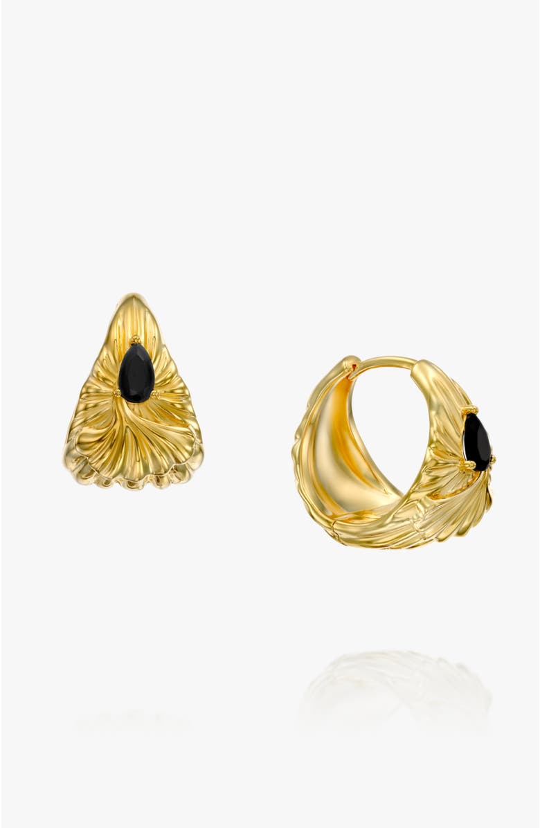 SEREIA OFFICIAL Dolce Oversized Earrings, Main, color, Yellow Gold