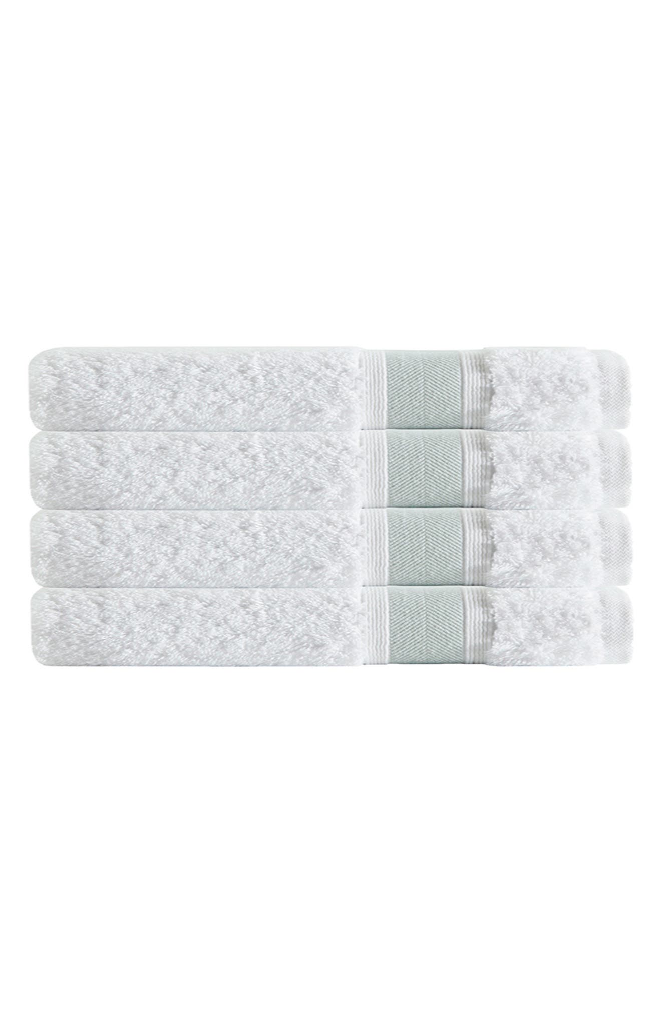 Unique Turkish Cotton Hand Towel 4-Piece Set