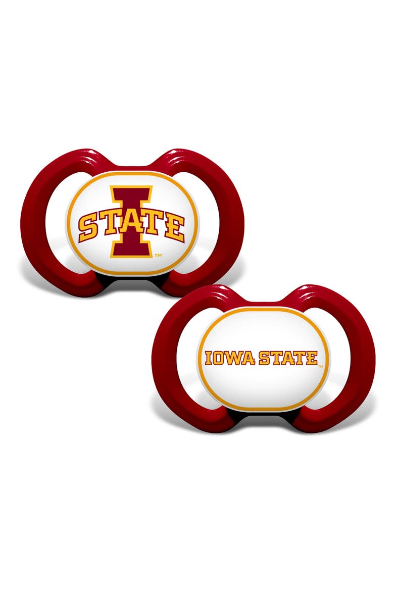 Iowa State Cyclones Pacifier 2-Pack, Main, color, Multicolor
