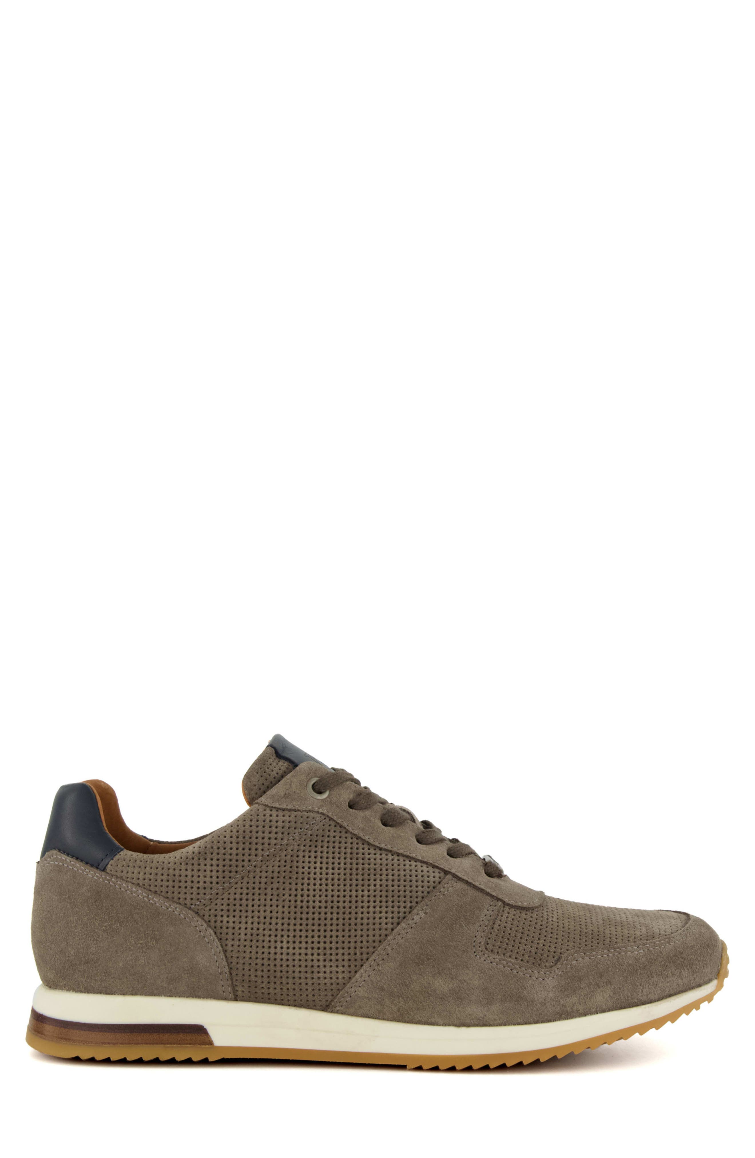 Dune London Trilogy Sneaker, Alternate, color, Grey