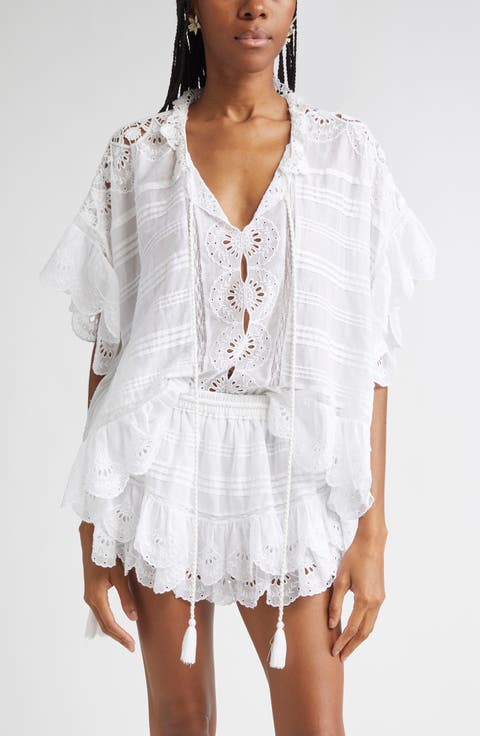 Payton Cotton Eyelet Top