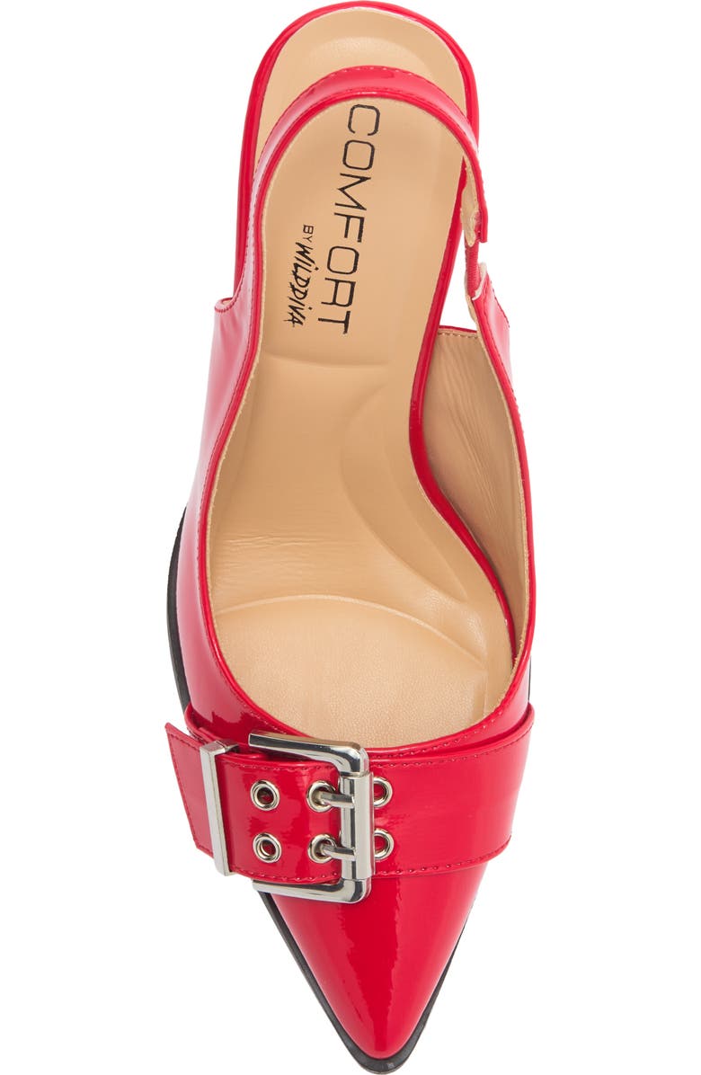 WILD DIVA LOUNGE Amore Slingback Pump, Alternate, color, Red