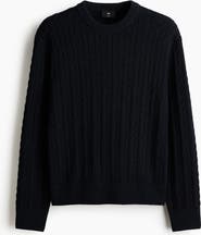 H&M Regular Fit Cable-knit Jumper