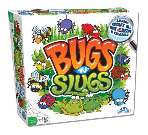 Outset Media Bugs N Slugs Board Game in Multicolored 