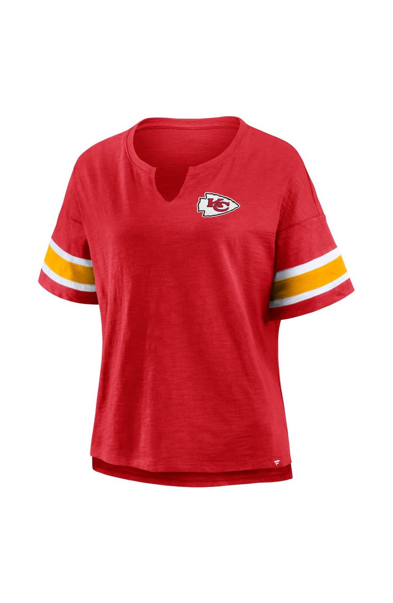 FANATICS Women's Fanatics Red Kansas City Chiefs Redzone Curl Route T-Shirt, Alternate, color, Red