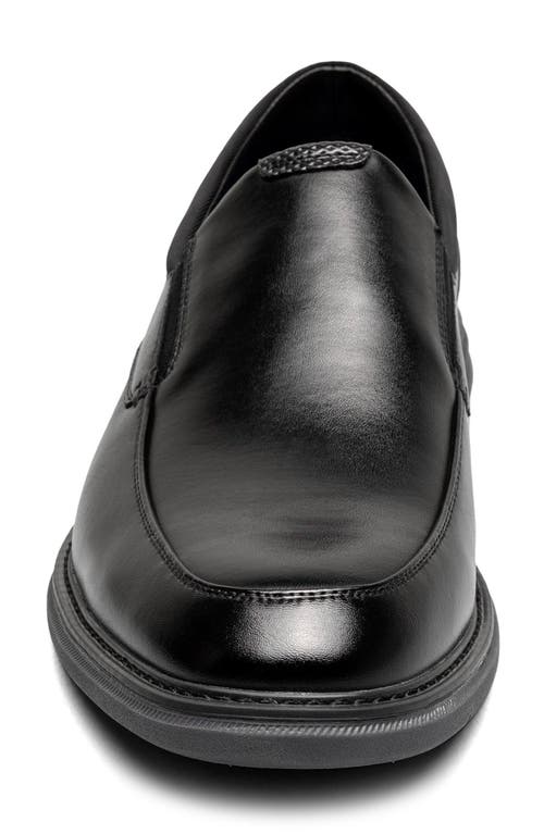 Nunn Bush Chase Moc Toe Slip-on In Black