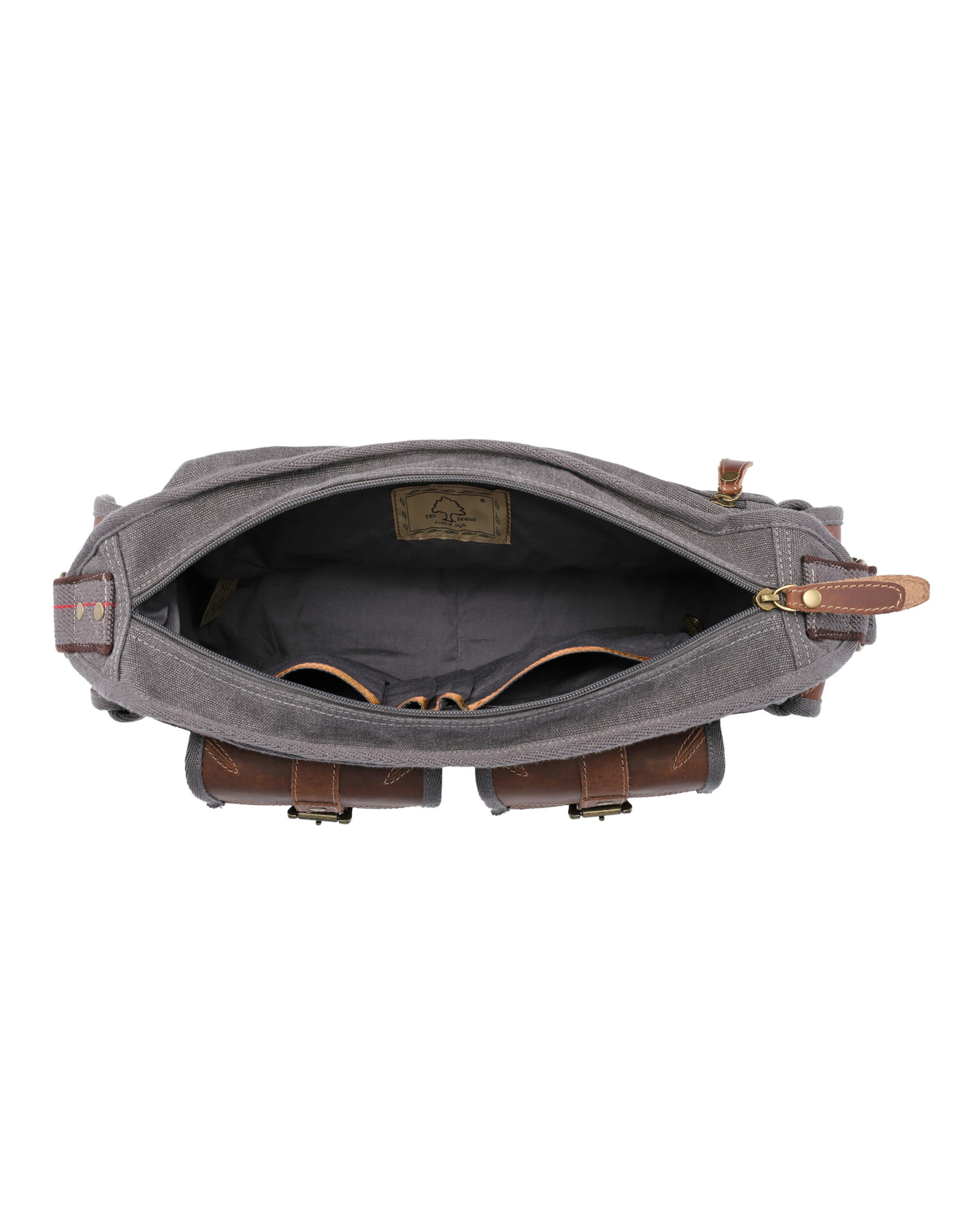 TSD Brand Turtle Ridge Canvas Pocket Messenger Bag | Nordstrom
