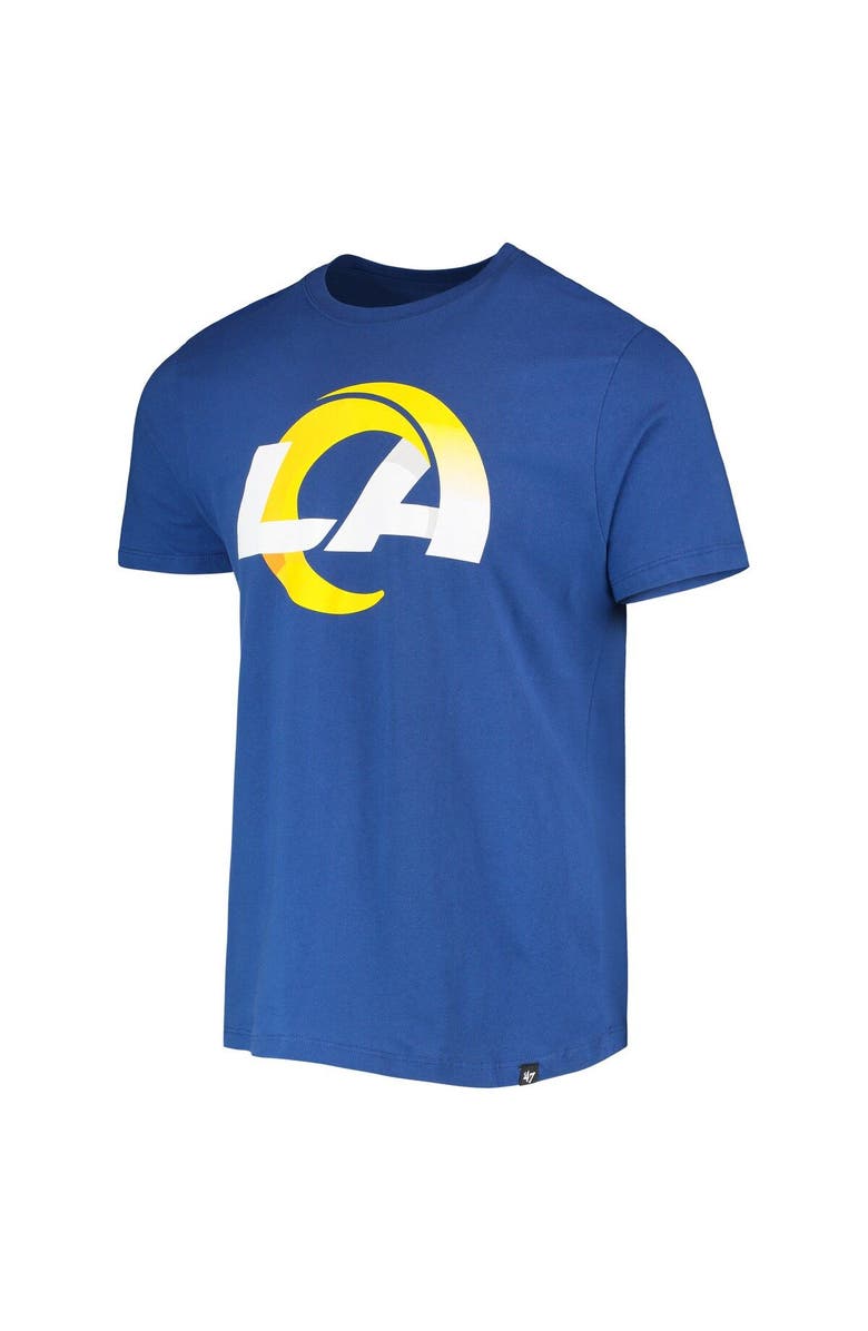 '47 Men's '47 Royal Los Angeles Rams Imprint Super Rival T-Shirt, Alternate, color, Royal