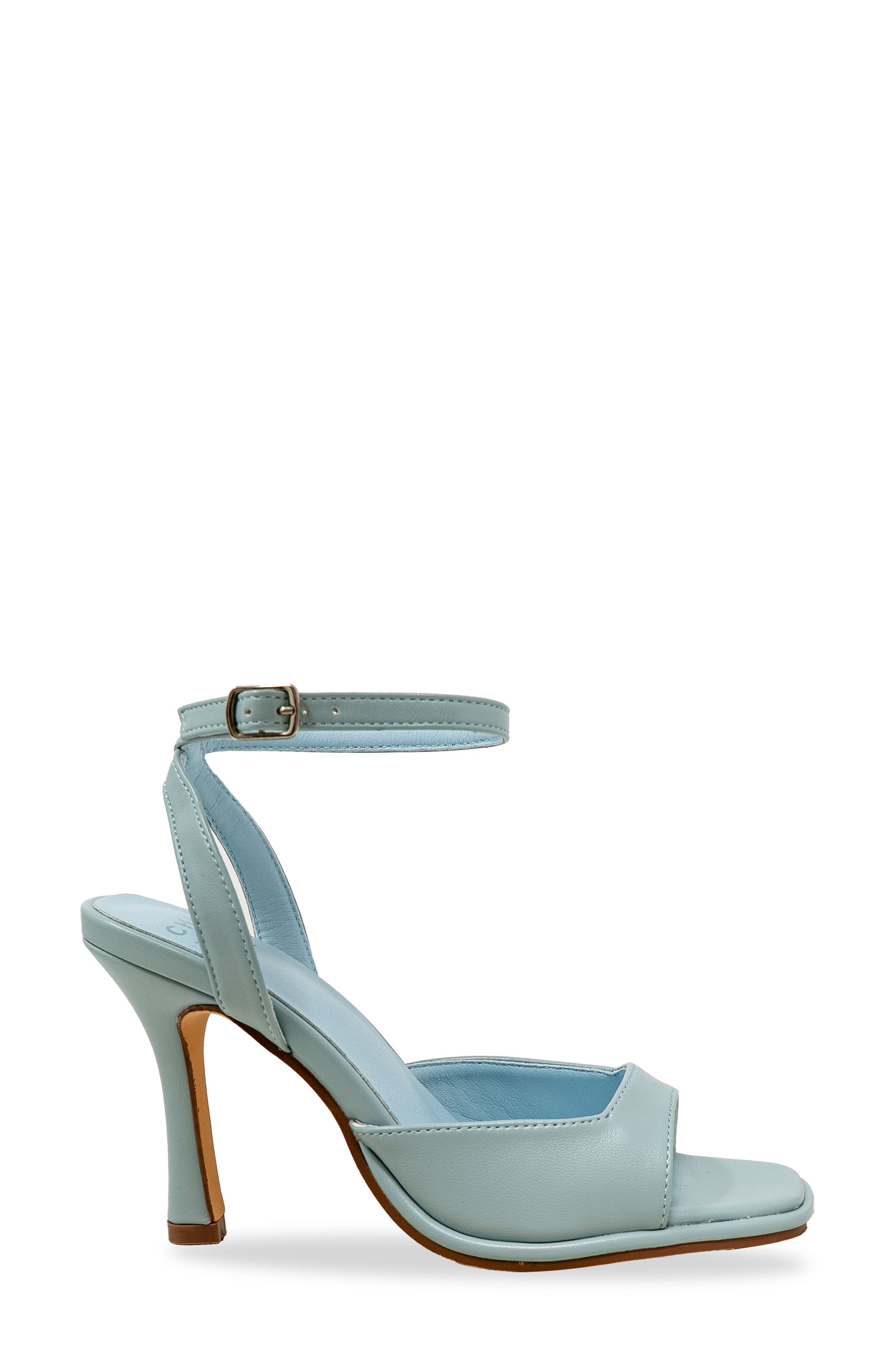 Open Toe Ankle Strap Sandal, Alternate, color, BLUE