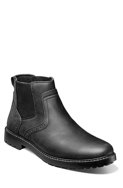 Delton Plain Toe Chelsea Boot (Men)